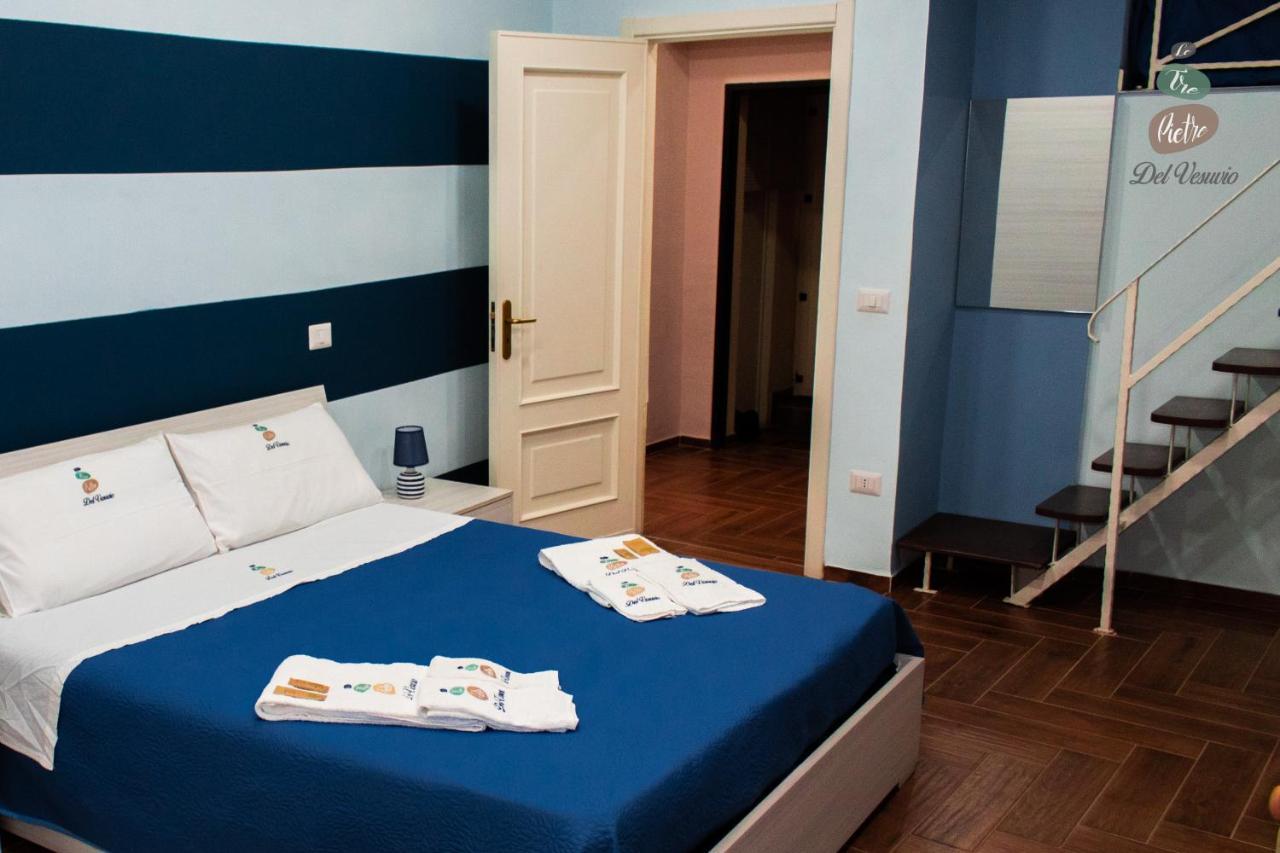 Appartement Le Tre Pietre del Vesuvio à Pompéi Extérieur photo