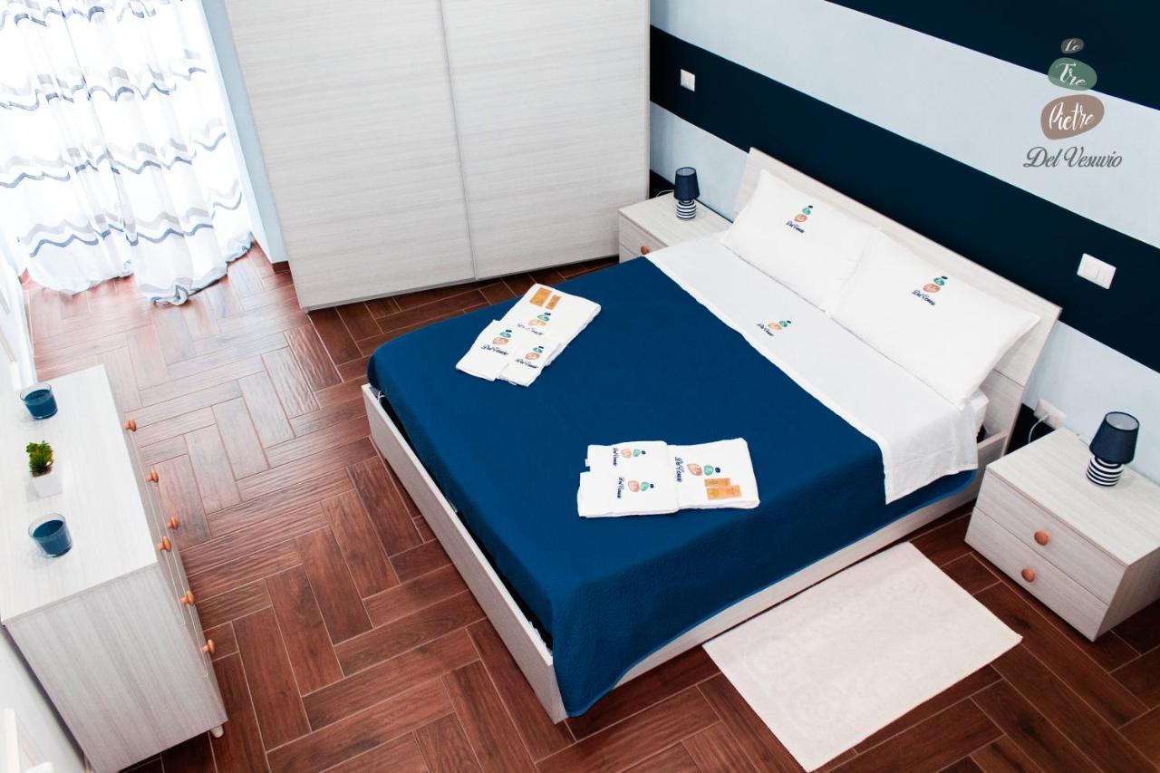 Appartement Le Tre Pietre del Vesuvio à Pompéi Extérieur photo