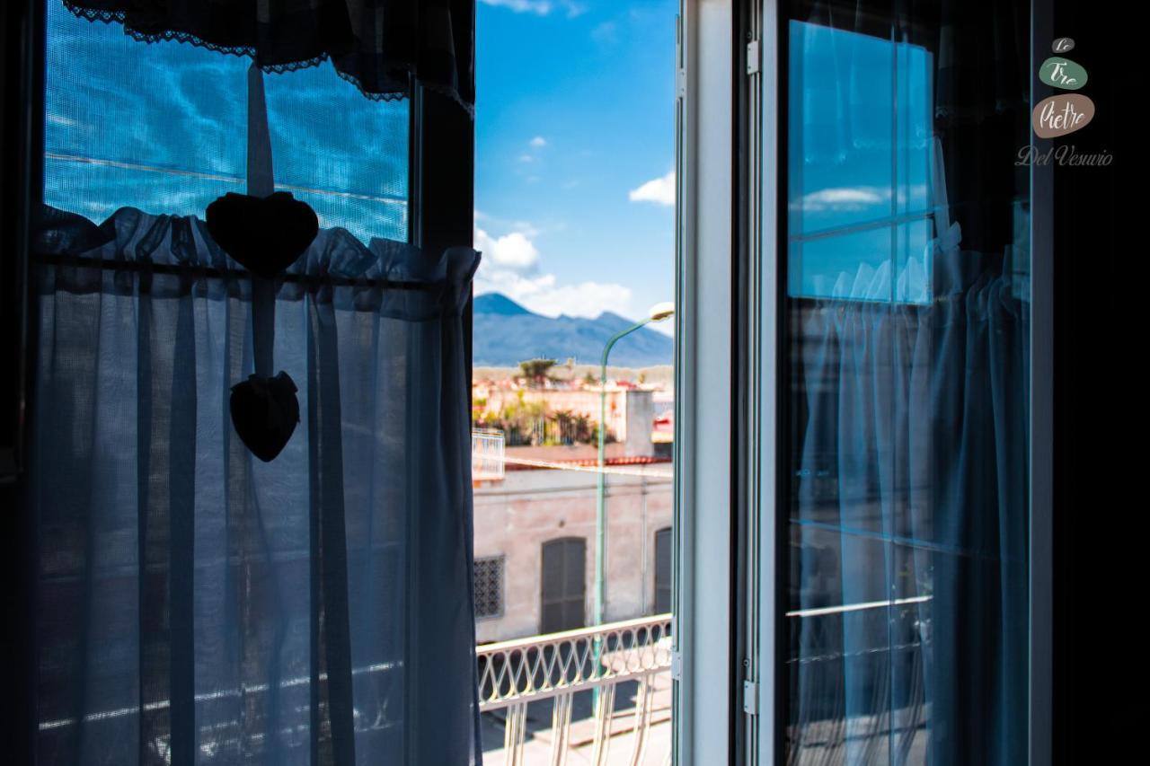 Appartement Le Tre Pietre del Vesuvio à Pompéi Extérieur photo