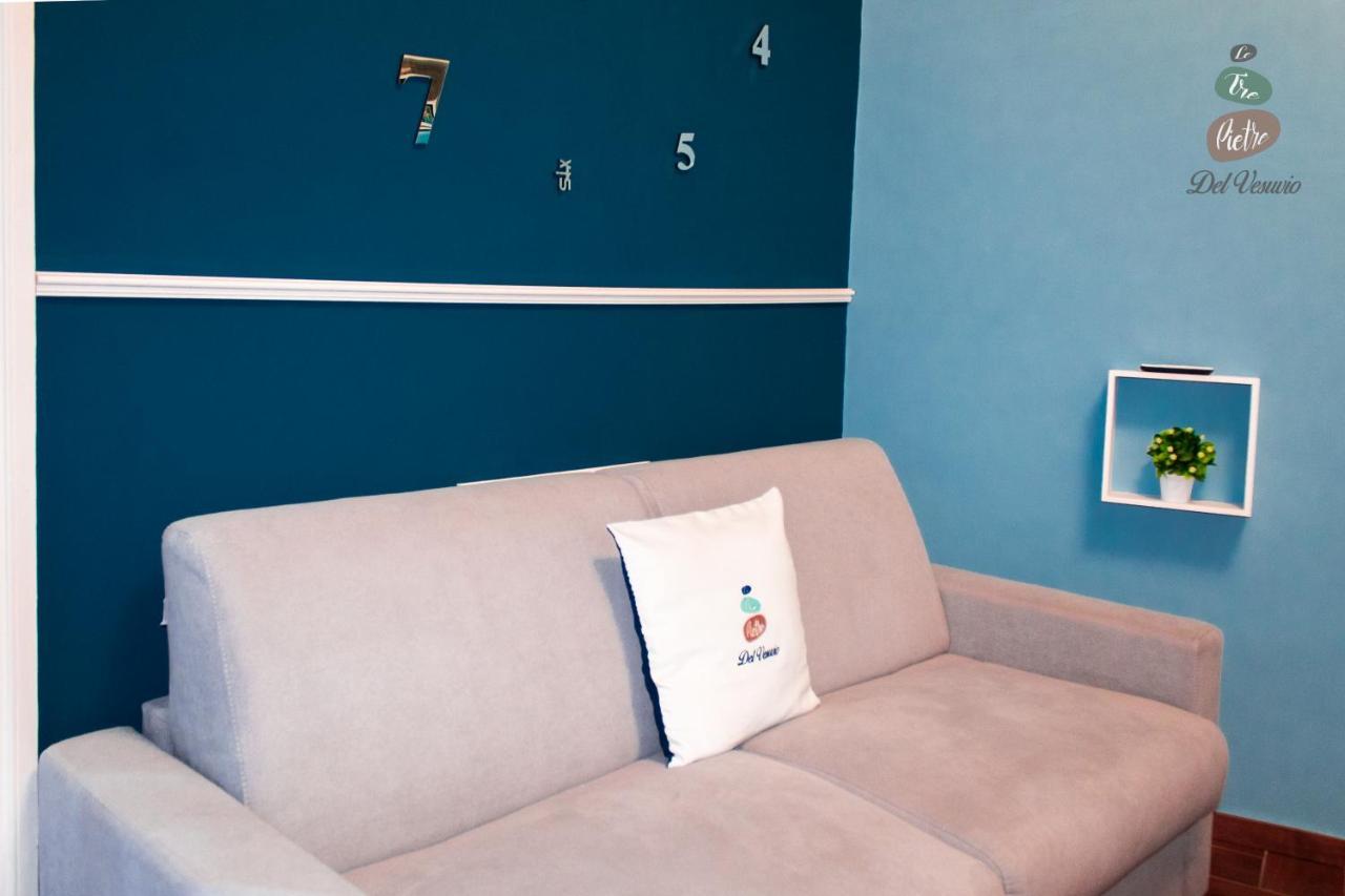 Appartement Le Tre Pietre del Vesuvio à Pompéi Extérieur photo