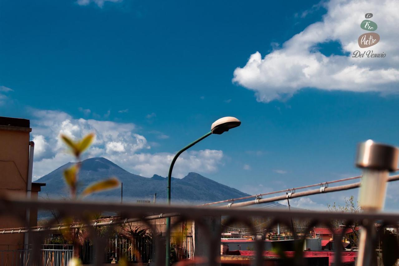 Appartement Le Tre Pietre del Vesuvio à Pompéi Extérieur photo